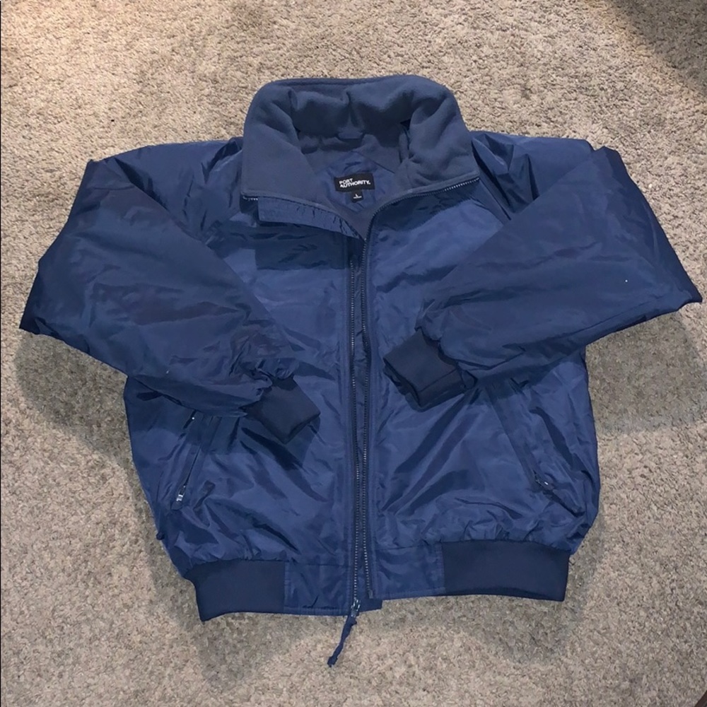 Bomber jacket 10/10 condition. Navy Blue